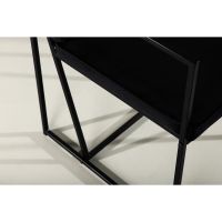 Svea Lorka eetkamerstoel - velvet - zwart