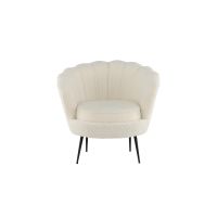 Svea Rano fauteuil - teddy - wit