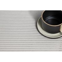 Tess hocker - rib - beige