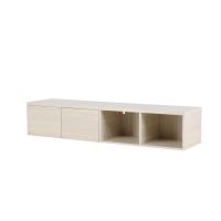 Niko hangend tv-meubel - whitewash