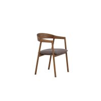 Svea Zako eetkamerstoel - eiken & velvet