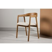 Svea Dupont eetkamerstoel - essenhout en stof