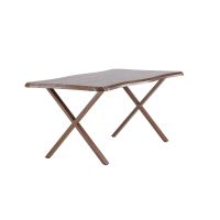 Svea Malik organische eettafel - 180 x 90 cm - walnootlook