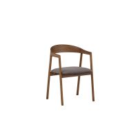 Svea Zako eetkamerstoel - eiken & velvet