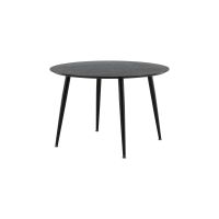 Zuko ronde eettafel - ø115 cm - zwart