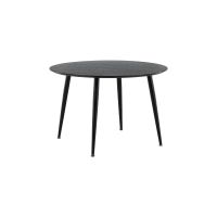 Zuko ronde eettafel - ø115 cm - zwart