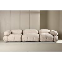 Giuliana zitgedeelte met zijkant links - beige