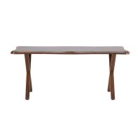 Svea Malik organische eettafel - 180 x 90 cm - walnootlook