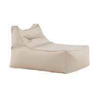Livia loungepoef - stof - beige