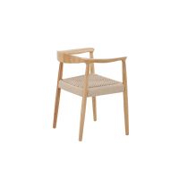 Svea López eetkamerstoel - rubberhout en touw
