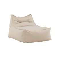 Livia loungepoef - stof - beige