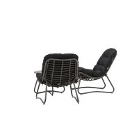 Svea Mustafa loungeset - grijs/zwart