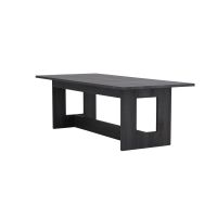 Svea Hugo eettafel - 235 x 100 cm - zwart