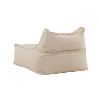 Livia loungepoef - stof - beige