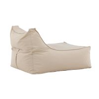 Livia loungepoef - stof - beige