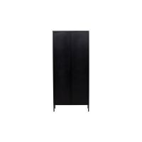 Svea Mila vitrinekast - 80 x 180 cm - zwart