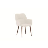 Svea Keira eetkamerstoel - linnenlook - beige