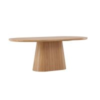 Tiziano ovale eettafel - 90 x 200 cm - naturel