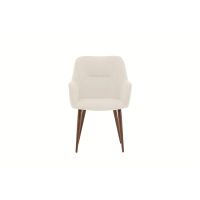 Svea Keira eetkamerstoel - linnenlook - beige