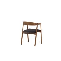 Svea Zako eetkamerstoel - eiken & velvet