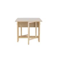 Svea Azzurra uitklapbare eettafel - 80 x 150 cm - naturel