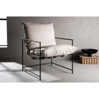 Mera fauteuil - linnen - beige