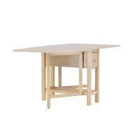 Svea Azzurra uitklapbare eettafel - 80 x 150 cm - naturel