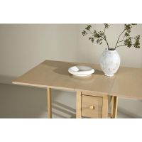 Svea Azzurra uitklapbare eettafel - 80 x 150 cm - naturel