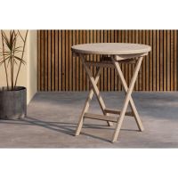 Youssef ronde tuintafel - Ø70 cm - naturel