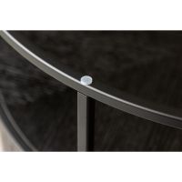 Donatella ronde salontafel - ø90 cm - glas