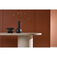 Svea Antonio ovale eettafel - 100 x 200 cm - marmerlook