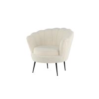 Svea Rano fauteuil - teddy - wit