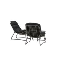 Svea Mustafa loungeset - grijs/zwart
