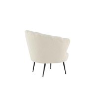 Svea Rano fauteuil - teddy - wit
