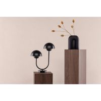 Ezra tafellamp - 2-lamps - zwart