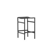 Polsty barkruk 63 cm - rattan - zwart