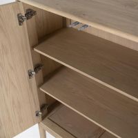 Boekenkast Harvey - eikenhout - 180x90 cm