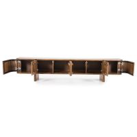 TV-meubel Julian - acaciahout - 240 cm - 6 deurs