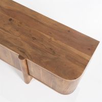 TV-meubel Julian - acaciahout - 240 cm - 6 deurs