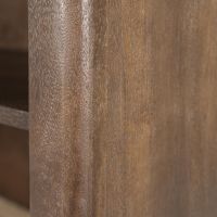 Boekenkast Lio klein - Mango hout & travertin