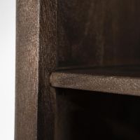 Boekenkast Lio groot - Mango hout & travertin