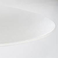Ovale eettafel Elin - 250x110 cm - wit