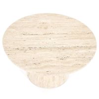 Eleonora Ronde salontafel Aime - Ø70x38 cm - travertin
