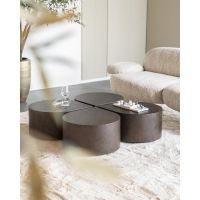 Bijzettafel Jules - bruin