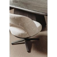 Tower Living Caldes lounge draaistoel - off white