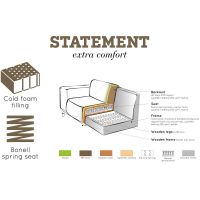 Hoekbank Statement Links Bouclé 