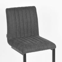 Barkruk Milo Stof Donkergrijs 66 cm