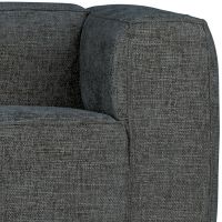 Bean hoekbank grove melange stof links