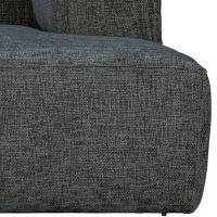 Bean hoekbank grove melange stof rechts