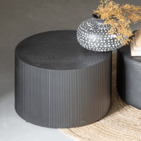 Sanne bijzettafel rond - ø60 cm - zwart